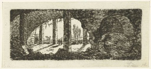 Ruin of Fort Saint Peter near Maastricht