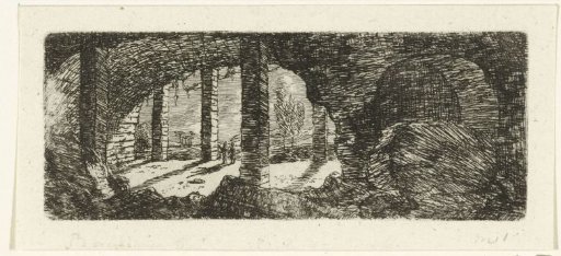 Ruin of Fort Saint Peter near Maastricht
