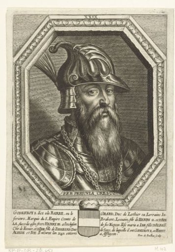 Portrait of Count Godfrey I of Leuven