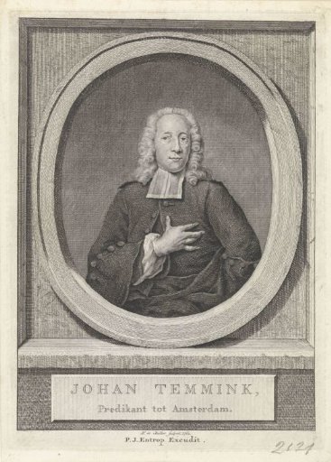 Portrait of Reformed Minister Joan Temmink