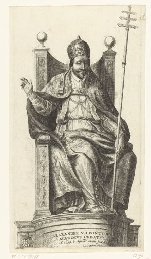 Portrait of Pope Alexander VII
