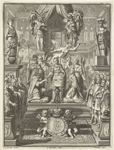 Coronation of William III and Mary II, 1689