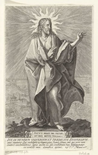 Christ Making a Blessing Gesture