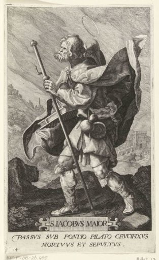 Apostle James the Greater (James Major) as a Pilgrim