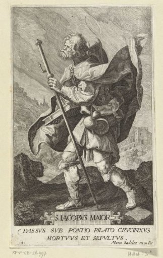 Apostle James the Greater (James Major) as a Pilgrim