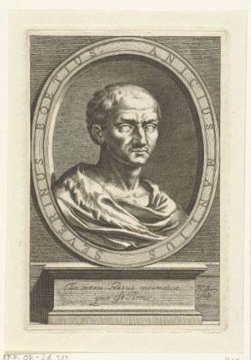Portrait bust of Anicius Manlius Severinus Boëthius