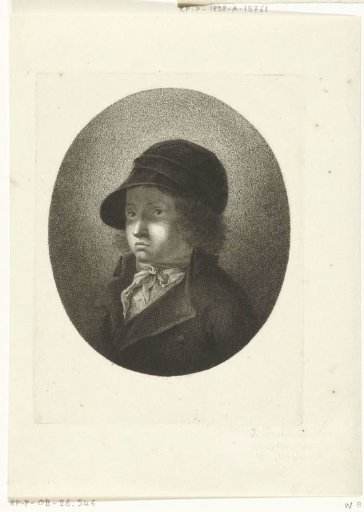 Portrait of Dirk Langendijk as a child