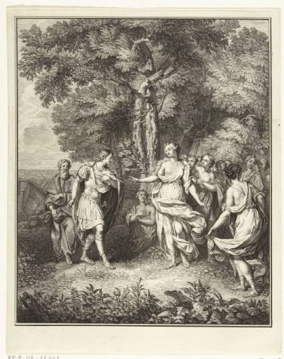 Calypso receives Telemachus
