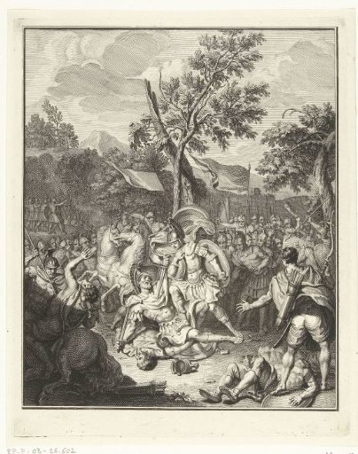 Telemachus kills Adrastus