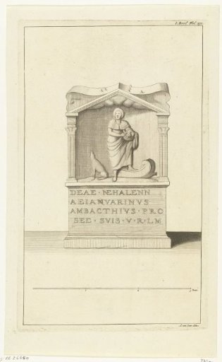 Altar of the Roman goddess Nehalennia