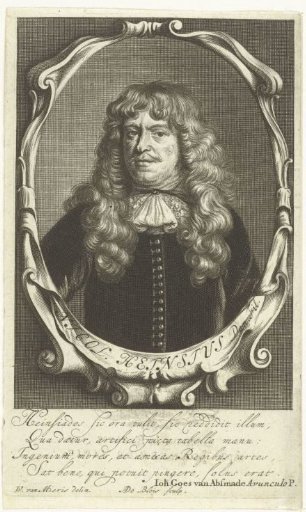Portrait of Nicolaas Heinsius