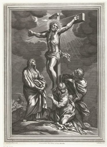 Christ on the Cross with Mary, John and Mary Magdalene