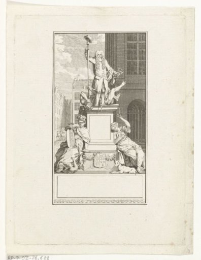 Monument for the Amsterdam Mayor Egbert de Vrij Temminck
