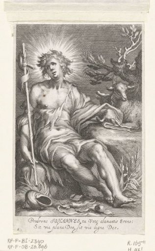 Saint John the Baptist as a hermit