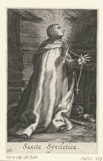 Saint Syncletica of Alexandria as a hermitess