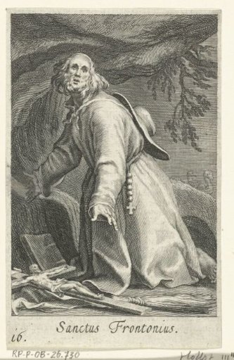 Saint Frontonius of Egypt as a hermit