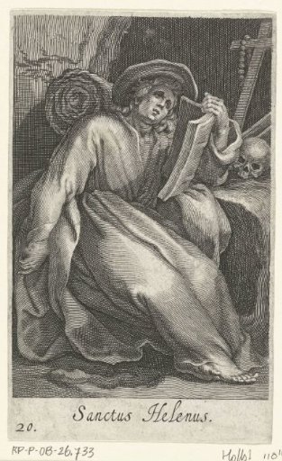 Saint Helenus as a hermit