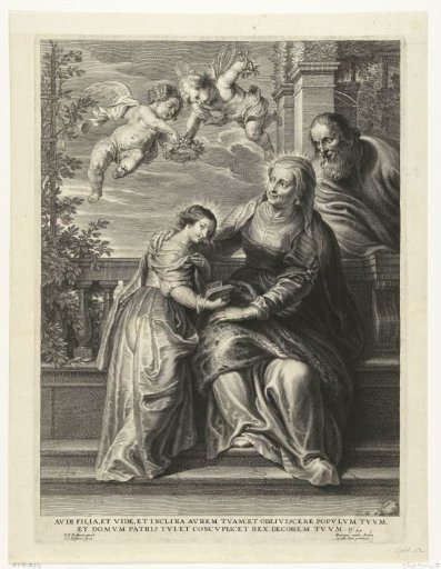 Mary with Her Parents Anne and Joachim