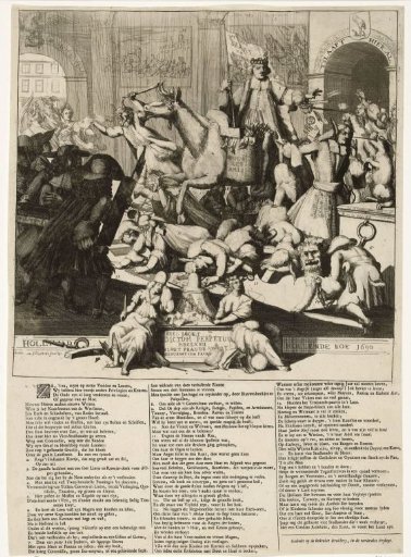 Dutch running cow, 1690