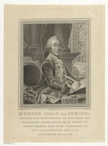 Portrait of Ambassador Pieter Johan van Berckel