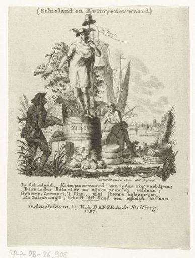 Allegory on Schieland and Krimpenerwaard