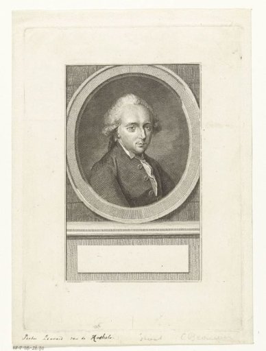 Portrait of Pieter Leonard van de Kasteele