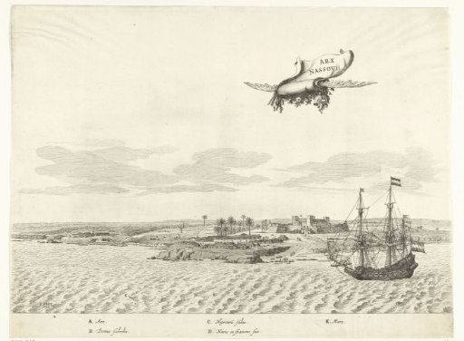 View of Fort Nassau, ca. 1636-1644