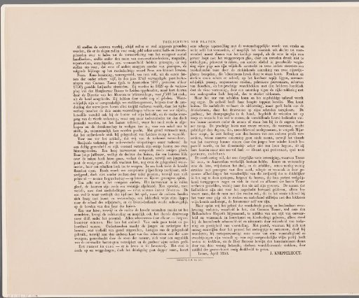 Explanation of the Plates