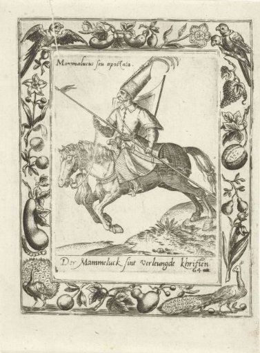 Mamluk on horseback
