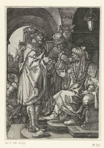 The Prodigal Son Receives His Inheritance