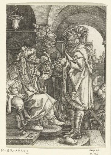 The Prodigal Son Receives His Inheritance