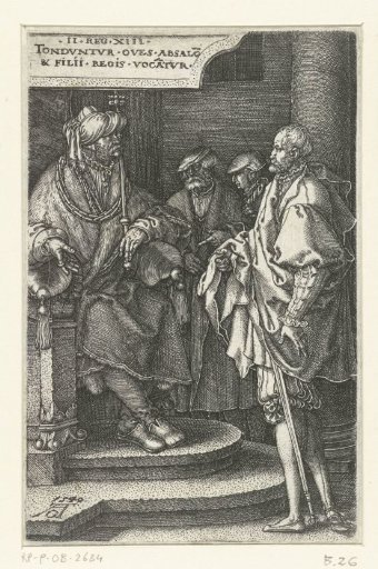 Absalom Invites David and His Brothers to a Feast