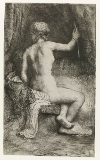 The woman with the arrow