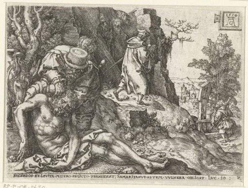 The Good Samaritan Dressing the Wounds