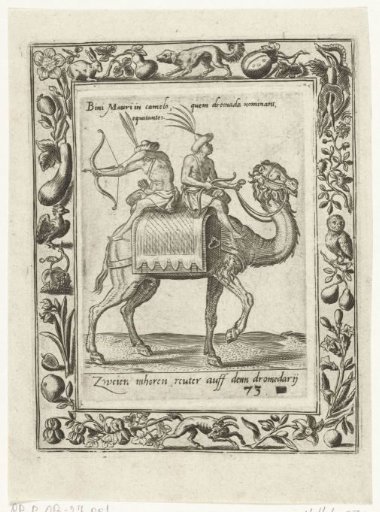 Two Moors on a dromedary
