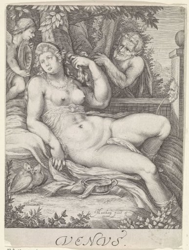 Venus Spied Upon by a Satyr