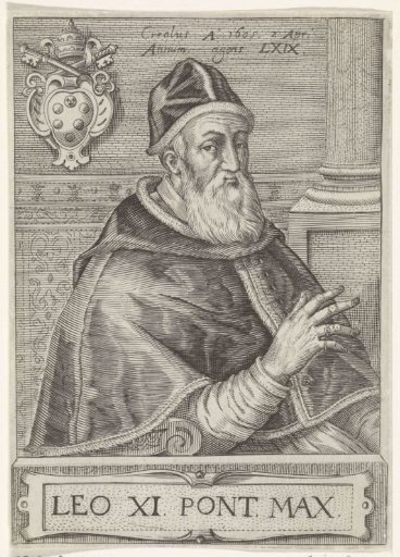 Portrait of Pope Leo XI