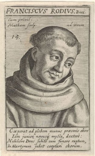 Portrait of Saint Franciscus de Roye