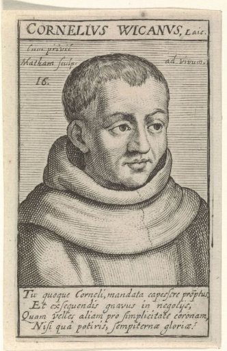 Portrait of Saint Cornelius van Wijk bij Duurstede