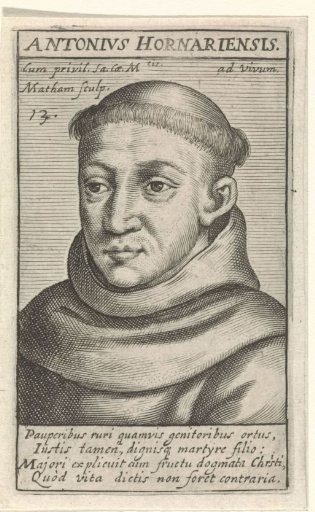Portrait of Saint Antonius van Hoornaar