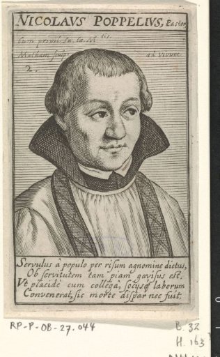 Portrait of Saint Nicolaas Poppel