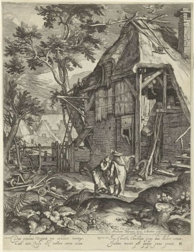 Abraham verdrijft Hagar en Ismaël