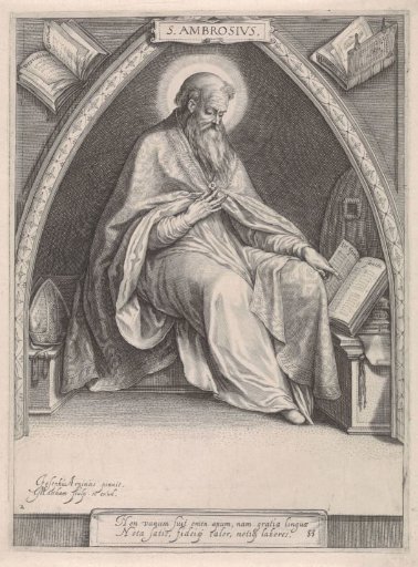 St. Ambrose as Church Father