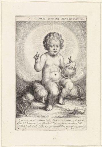 Christ Child as Salvator Mundi