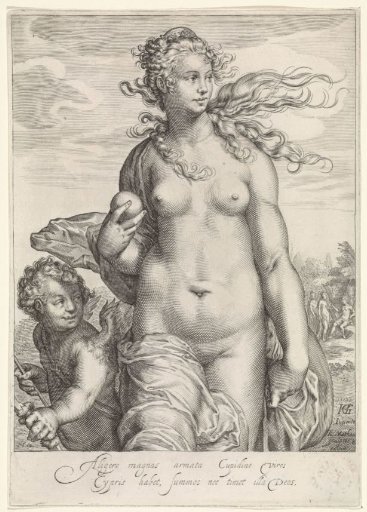 Venus with the Golden Apple of Paris