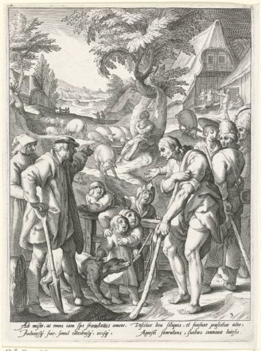 The Prodigal Son Sent Away as a Beggar