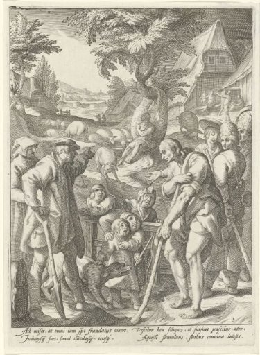 The Prodigal Son Sent Away as a Beggar