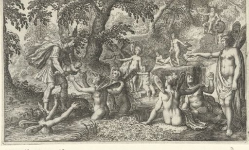 Mercury Gives Bacchus to the Nymphs of Nysa