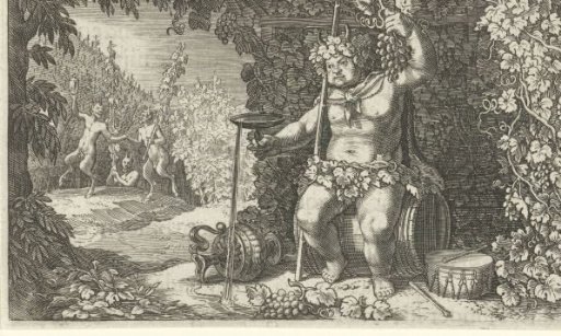 Bacchus as God of Wine