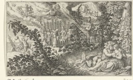 Bacchus and Ariadne as Lovers